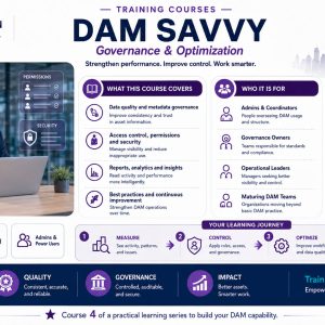 DAM Savvy Recorded 24 Hours Training